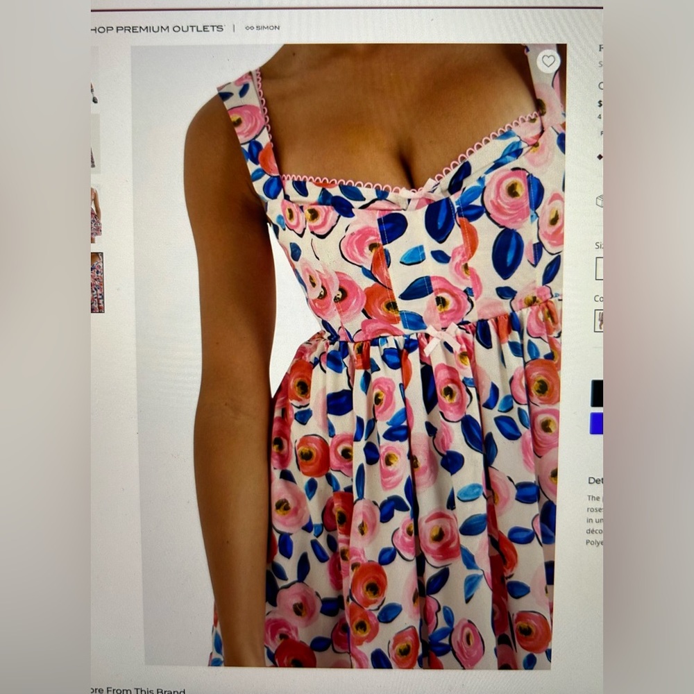 For Love and Lemons Gianna Mini Dress